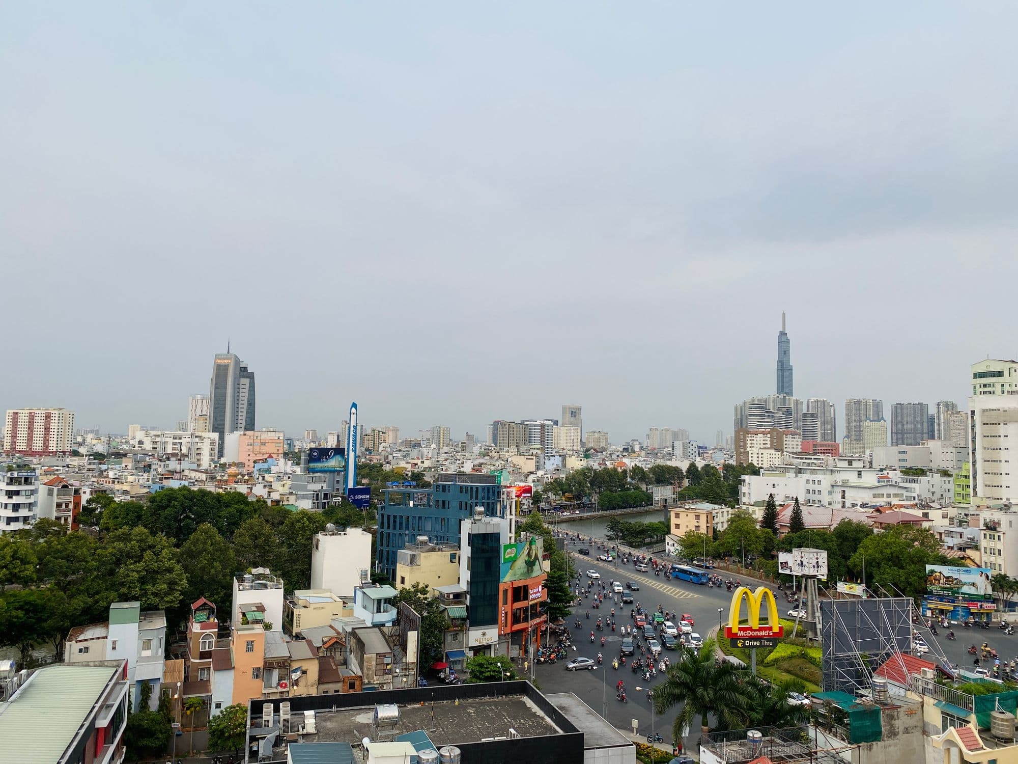 Ngắm Sài Gòn từ trên cao