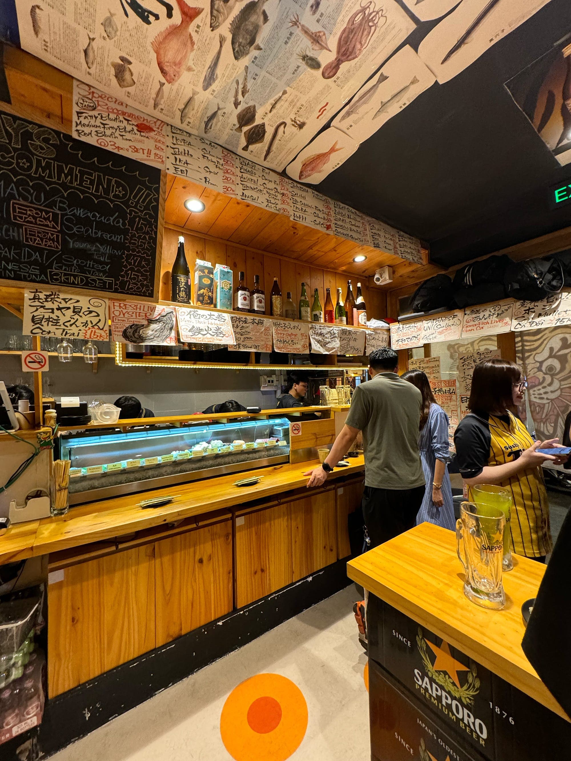Thưởng thức sushi như thế kỷ 19