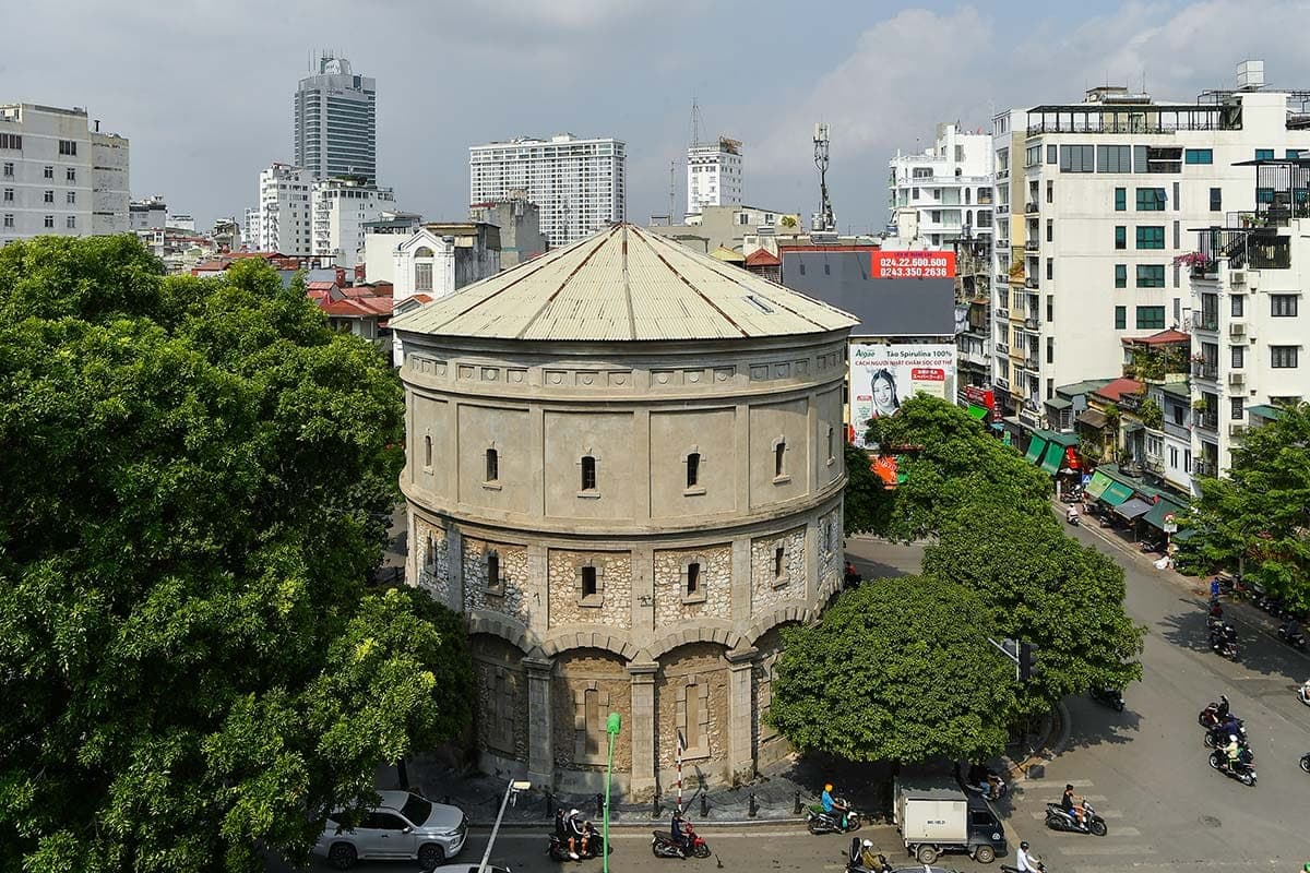Những tháp tròn ngộ nghĩnh