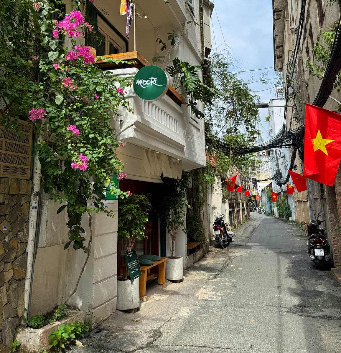 Chill trong hẻm retreat