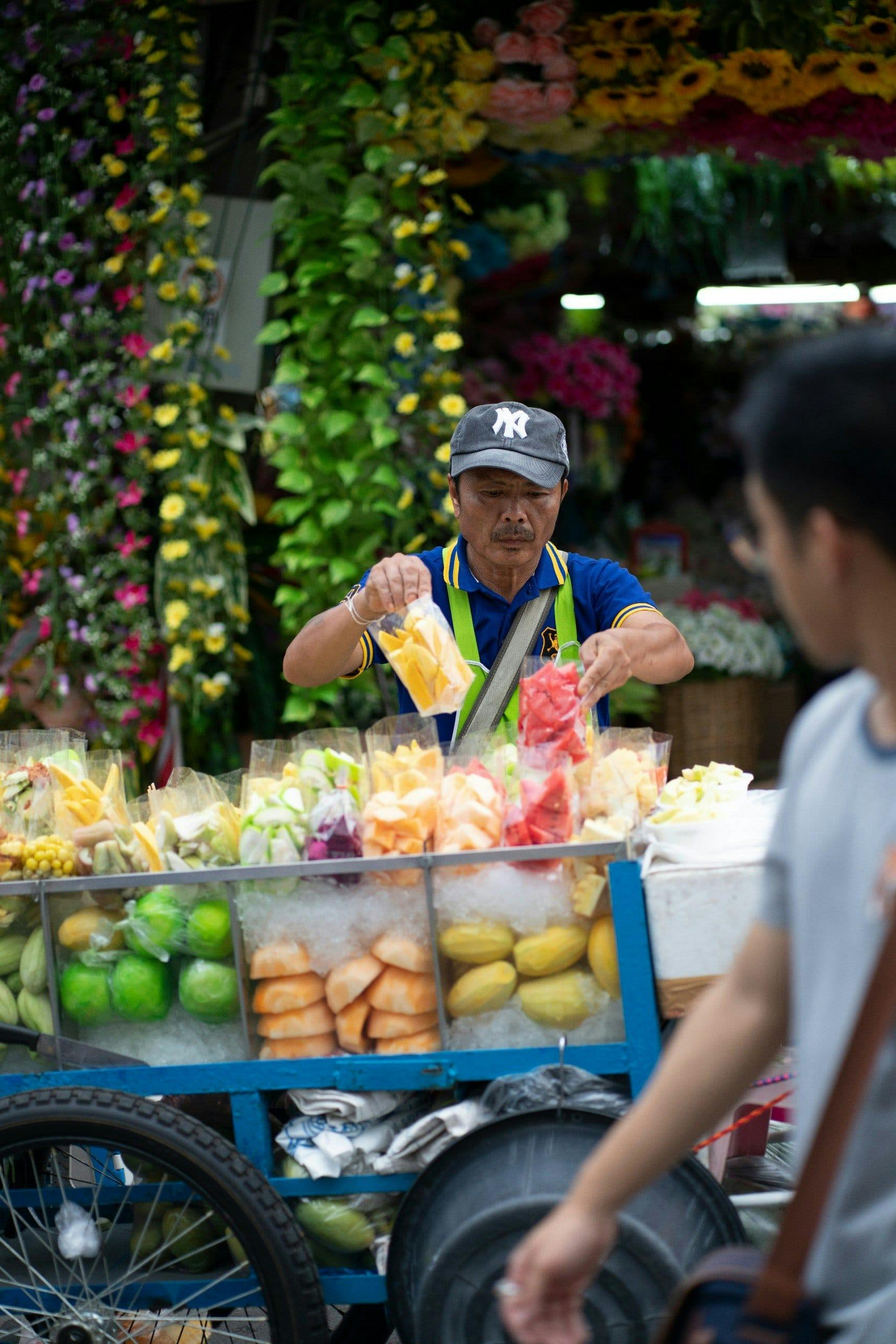 Những gian hàng đường phố tuyệt mỹ