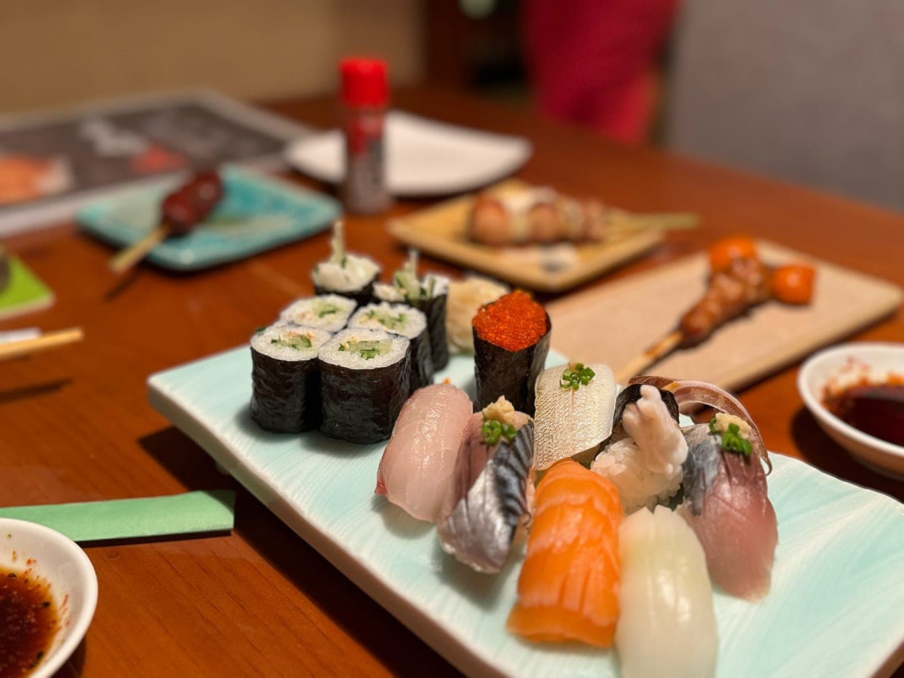 Cuối tuần ở sushi hướng nội